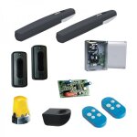Kit de motorisation axi 24v carter gris pour portails battants jusqu'à 2, 5m par vantail came 8k01mp ... Kit de motorisation axi 24v carter gris pour portails battants jusqu'à 2, 5m par vantail came 8k01mp ...