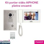 Kit portier vidéo aiphone jps4aedf - ecran 7'' - platine encastrée - 130319 Kit portier vidéo aiphone jps4aedf - ecran 7'' - platine encastrée - 130319