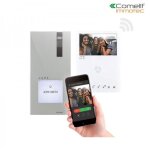 Kit portier vido quadra et mini wifi 2 fils - comelit 8451v / bm