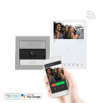 Kit ultra et mini mains libres wi - fi, simplebus 2 - comelit kvu8190w Kit ultra et mini mains libres wi - fi, simplebus 2 - comelit kvu8190w