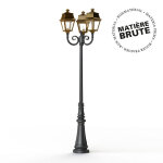 Lampadaire avenue 2 n11 e27 laiton brut 072 - pradier 102028072