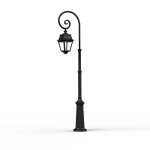 Lampadaire avenue 2 n8 e27 noir fonc 000 - pradier 102022000
