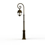 Lampadaire avenue 2 n8 e27 patin dor 009 - pradier 102022009
