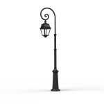 Lampadaire avenue 2 n8 led clair noir fonc 000 - pradier 102123000