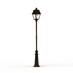 Lampadaire avenue 2 n9 e27 patin dor 009 - pradier 102025009