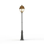 Lampadaire avenue 2 n9 led clair laiton vernis teint 070 - pradier 102126070