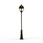 Lampadaire avenue 2 n9 led clair patin dor 009 - pradier 102126009