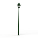 Lampadaire avenue 3 n11 led warm vert 019 diffuseur clair - pradier 103158019