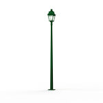 Lampadaire avenue 3 n11 vert sapin 067 - pradier 103057067
