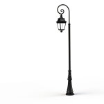 Lampadaire avenue 3 n9 clair noir fonc 000 - pradier 103037000