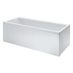 Laufen pro baignoire + tablier 160, ct court droite blanc - laufen h2339560000001