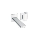 Lavabo mural tabula 2 trous saillie 23 cm chrome robinetterie tabula - cristina ondyna ta25951