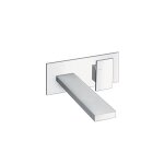 Lavabo mural tabula avec plaque saillie 23 cm chrome robinetterie tabula - cristina ondyna ta25851