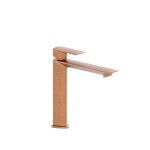 Lavabo profilo medium avec vidage up&d; laiton or rose brosse robinetterie profilo - cristina ondyna ...