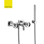 Mlangeur bain douche chrom rota - cristina ondyna rt18051