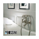 Mlangeur bain - douche avec inverseur, douchette et flexible liberty line chrome - bossini z001103030 ...