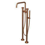 Melangeur bain douche rota or rose brosse - cristina ondyna rt10834p