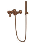 Melangeur bain douche rota or rose brosse - cristina ondyna rt18034p
