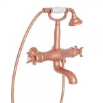Mlangeur bain - douche thermostatique chambord or rose bross - cristina ondyna cn18234p