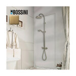 Mlangeur kit colonne de douche murale inverseur liberty line bronze - bossini l01201022