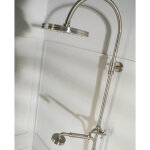 Mlangeur kit colonne de douche murale inverseur liberty line or - bossini l01201021