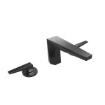 Mlangeur lavabo 3 trous fractal chrom noir bross - cristina ondyna ft20575