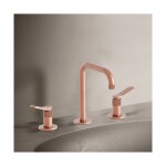 Mélangeur lavabo 3 trous or rose brossé east side - cristina ondyna es20534p Mélangeur lavabo 3 trous or rose brossé east side - cristina ondyna es20534p