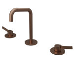 Melangeur lavabo 3 trous piega or rose brosse - cristina ondyna pa20534i