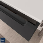 Meuble salle de bain monterrey 900 2 tiroirs mtal. anthracite mat 897x540x450mm - salgar 96499