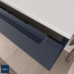 Meuble de salle de bain monterrey 900 2 tiroirs mtal. night blue 897x540x450mm - salgar 96498