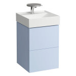 Meuble sous lavabo avec tiroir k'bylaufen 46 gris si - laufen h4075080336411