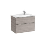 Meuble vasque de salle de bain 2 tiroirs beyond unik city oak - roca a851453402 Meuble vasque de salle de bain 2 tiroirs beyond unik city oak - roca a851453402