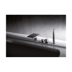 Mitigeur bain / douche cascade chrom quadri - cristina ondyna qm18051