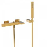 Mitigeur bain avec douchette or mat slim colors - tres - 20217001om