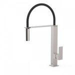 Mitigeur vier acier avec bec extractible - tres 00648701ac