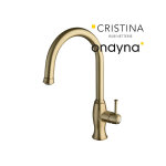 Mitigeur vier retro canova vieux bronze - cristina ondyna ka51593