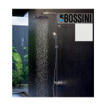 Mitigeur kit colonne de douche murale thermostatic blanc mat apice - bossini l10505045