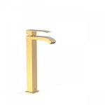 Mitigeur lavabo avec bec cascade or - tres 00681001or