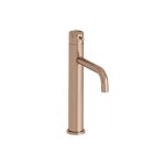 Mitigeur lavabo mi - haut or rose triverde - cristina ondyna tv22746p