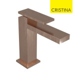Mitigeur lavabo monotrou or rose bross tabula - cristina ondyna ta22034p
