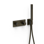 Mitigeur thermostatique douche encastr  2 voies b?system noir bronze - tres 30725201kmb