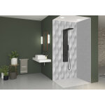 Panneau mural kinewal design 3mm 1500x2500 enduit gris pierre - kinedo pm1024