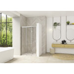 Paroi de douche smart design 3 volets coulissants - kinedo pa90268ctneg Paroi de douche smart design 3 volets coulissants - kinedo pa90268ctneg