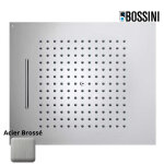 Plafond de douche À 2 jets et avec flexible acier brossé dream - bossini h389250075 Plafond de douche À 2 jets et avec flexible acier brossé dream - bossini h389250075
