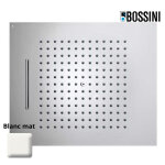 Plafond de douche À 2 jets et avec flexible blanc mat dream - bossini h389250045 Plafond de douche À 2 jets et avec flexible blanc mat dream - bossini h389250045