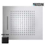 Plafond de douche À 2 jets et avec flexible noir mat dream - bossini h389250073 Plafond de douche À 2 jets et avec flexible noir mat dream - bossini h389250073