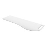 Plan de toilette mam 1590 rechts mit handtuchhalter pour solid surface - salgar 91128