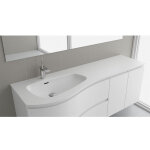 Plan vasque mam 1510 schrankelement links solid surface - salgar 91123
