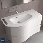 Plan vasque mam 990 droite avec porte - serviette 990 x 12 x 510 mm - salgar 97395