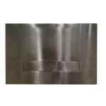 Plaque pour wc suspendu metal brosse - cristina ondyna ac10077 Plaque pour wc suspendu metal brosse - cristina ondyna ac10077